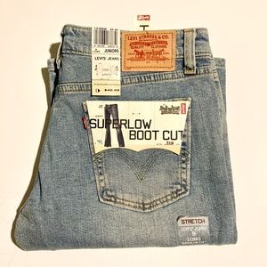 Levi 518 superlow boot cut jeans